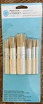 Martha Stewart Crafts 6 Pc Stencil Brush Set. Fixed Price $15.00.