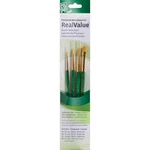 Princeton Gold Taklon Real Value Brush SET-4/PKG. Fixed Price $11.06.