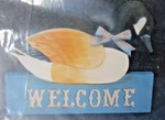 Canada Goose Welcome Sign Unpainted Wood Surface & Pattern A8073. Fixed Price $13.95.