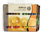 Daler Rowney Simply Acrylics Set Of 24 Paint Colors 12ML / .4 Us Fl Oz Tubes New. Fixed Price $17.84.
