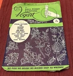 Vintage Vogart Hot Iron Ball Point Painting Floral Transfer Patterns No. V-105. Fixed Price $9.99.