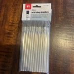 Horsehair Bristle Acid Shop Brushes 1/2" 36 Piece. Fixed Price $10.56.