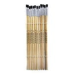 Advantus CHL73525 Flat Tip Easel Paint Brushes Long Handle 0.25 Inch Natural. Fixed Price $29.30.