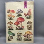 Meyercord Vintage 70'S Mushroom Decals 1520-E. Unopened, New Old Stock 11"X 17". Fixed Price $19.95.