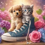 Wslwxshm Diamond Art Painting Kits For Adults Dog 12X12 Inches, Multicolor. Fixed Price $11.99.