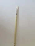 Tobgi Premium Artist Quality Chungking White Bristle Round Long Handle #2. Fixed Price $5.85.