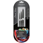 Silver Brush Limited Black Velvet Round Watercolor Set 3 Piece 2,6,10. Fixed Price $89.99.