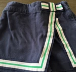 Janie And Jack Navy Tennis Shorts Skirt Skort Pink White Green Sash Trim Size 6. Fixed Price $14.74.