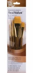 Princeton Brush Set 9146 4-PC Gold Taklon. Fixed Price $24.53.