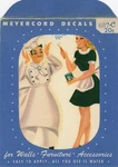 Vintage Meyercord Decal 877B Chef And Maid. Fixed Price $12.99.