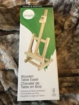 Daler-rowney Simply Wooden Table Easel With Collapsible Base New In Box. Fixed Price $18.99.