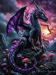 Purple Dragon Diamond Art Kits For Adults, Painting Beginners. Fixed Price $13.99.