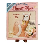New Vtg Canvas Paint-ups By Plaid Victorian Cat 56501 Kit Doorstop Craft Usa. Fixed Price $12.36.