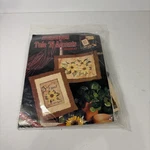 Sunflowers Homespun Tole Accents Kit 95-1712-00 Stamped Set Of 2, Vintage Usa. Fixed Price $9.99.