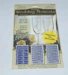Lot Of New Armour Rub 'n' Etch Wedding Moments, 3 Stencils, #12-7010. Fixed Price $16.70.