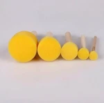 5PCS Painting Graffiti Round Sponge Brush Education Toy Sets Wooden Handle. Fixed Price $8.91.