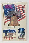 Nos Vintage Meyercord Decorator Decals Liberty Bell 1534-A 9X13. Fixed Price $8.00.
