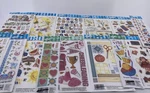 15 Ez Rub On Transfers Acid Free Holiday Floral Scrapbooking Crafts & More. Fixed Price $9.34.