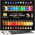 24 Colors Airbrush Diy Acrylic Set For Hobby Model Painting Artists. Fixed Price $11.11.