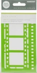 Kaisercraft Mini Designer Templates 3.5X5.75 Film Strip. Fixed Price $9.46.