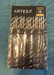 15 Count Arteza Premium Miniature Brushes For Fine Liner Detailing And Shading. Fixed Price $18.45.