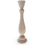 Unfinished Blank Wooden Egg Stand Or Candle Holder 9 Inches. Fixed Price $14.70.