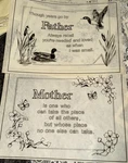 * Tri Chem 2951 & 2952 Fathers And Mothers Samplers To Paint X12 Vintage 1985. Fixed Price $8.50.