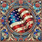 Diamond Art Painting Kits For Adults, 5D American Flag Special Shape. Fixed Price $13.99.