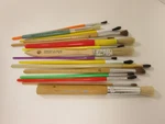 Mixed Art Brushes Set 15PCS Flat Round Detail School Craft Painting Suppli. Fixed Price $14.99.