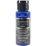 Deco Art Americana Multi-surface Satin Acrylic Paint 2OZ-COBALT (6PK). Fixed Price $18.99.