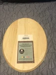 Usa -pine Oval PLAQUE-9"X12"X.63" Walnut Hollow,part 1911- Ready For Any Finish. Fixed Price $18.00.