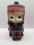 Vintage American Bisque Usa Pink Poodle Cookie Jar. Fixed Price $75.00.