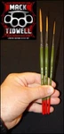 Andrew Mack/tidwell Pinstriping Paint Brush Synthetic Original Set Of Three. Fixed Price $15.50.