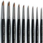 Winsor & Newton Series 7 Kolinsky Sable Miniature Watercolor Brush Pack Of 6. Fixed Price $129.00.