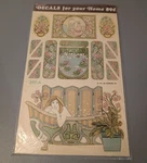 Vtg 1977 Meyercord Decals Boho Bathtub 399-A 70S Hippie Bathroom House Decor. Fixed Price $7.79.