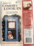 Shadow Box Country Look-in Painted Figures & Kit. Fixed Price $8.97.