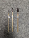 Set Of 3 Jack Richeson Squirrel Mop Brushes Size 2, 4 6 Brand New Never Used. Fixed Price $110.00.