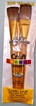 Nos Royal & Longnickel Craft Smart 3PC Flat Camel Hair Paint Brush Set # CS-230. Fixed Price $29.99.