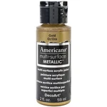 Deco Art Americana Multi-surface Metallic Acrylic Paint 2OZ-GOLD (6PK). Fixed Price $22.59.