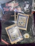 Homespun Tole 'n Accents By Bernat #95-1716-00 Daisies Wall Hangings Set Of 2. Fixed Price $12.99.