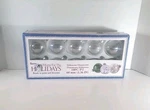 10 Darice Home For The Holidays Ready To Paint Clear Glass Xmas Ball Ornaments. Fixed Price $13.93.