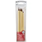 Value Pack Brush Sets-bamboo Brown Hair 4/PKG. Fixed Price $11.83.