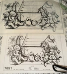 Picture To Paint Tri-chem 7651 Name Date Weight Baby Announcement 12 X 18. Fixed Price $12.50.