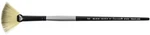 Black Silver Short Handle Brush-fan, Size: 6 12 Pack. Fixed Price $8.03.