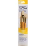 Natural Bristle Real Value Brush Set 3/PKG. Fixed Price $10.09.