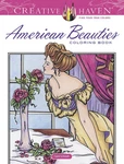 Creative Haven American Beauties Coloring (adult Books: Art & .... Fixed Price $5.41.