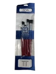 Loew Cornell Natural Hair Paint Brush Set Of 5 TA-14 Russian Fitch 410. Fixed Price $25.82.