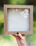 Chalk Couture 9X9 Shadow Box Wood Hinged Sign Blank Diy Craft Surface. Fixed Price $18.00.