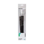 Reeves Quality Short Handle Precise Synthetic Bristles Paint Brush Set Pack Of 6. Fixed Price $69.86.