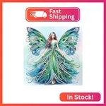 Tontut Diamond Painting Kit, Green, Butterfly Shape 5D Diy Partial Special. Fixed Price $11.46.